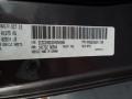 Dodge Color Code PAU Granite Crystal #7