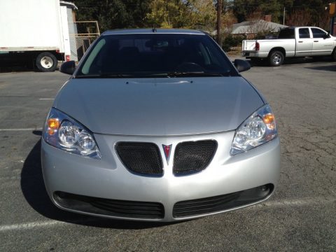 Quicksilver Metallic Pontiac G6 GT Sedan.  Click to enlarge.