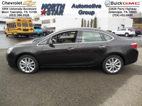 Mocha Bronze Metallic Buick Verano FWD.  Click to enlarge.