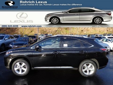 Stargazer Black Lexus RX 350 AWD.  Click to enlarge.