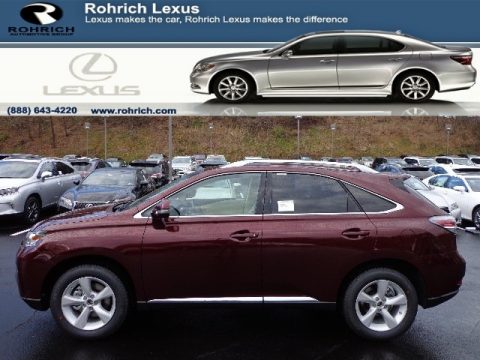 Claret Red Mica Lexus RX 350 AWD. Click to enlarge. Claret Red Mica Lexus RX 350 AWD. Click to enlarge.