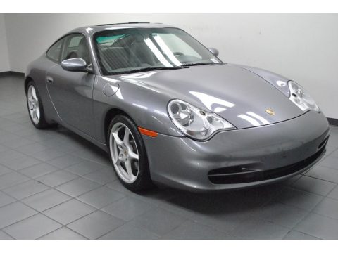 Seal Grey Metallic Porsche 911 Carrera Coupe.  Click to enlarge.
