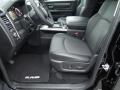  2013 Ram 1500 Black Interior #8