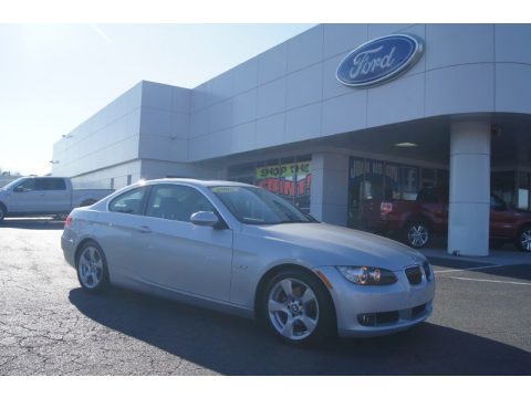 Titanium Silver Metallic BMW 3 Series 328i Coupe.  Click to enlarge.