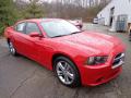 Front 3/4 View of 2013 Dodge Charger SXT Plus AWD #8