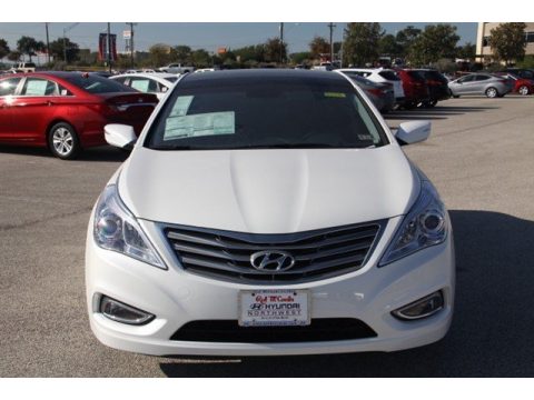 Porcelain White Pearl Hyundai Azera .  Click to enlarge.