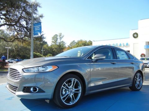 Sterling Gray Metallic Ford Fusion Titanium.  Click to enlarge.