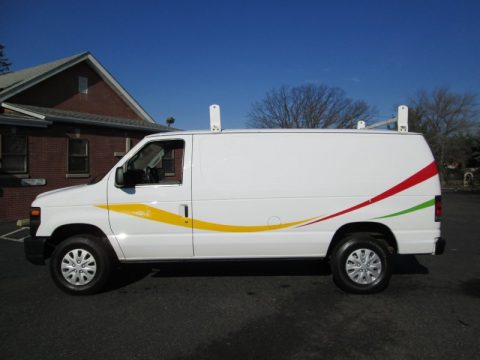 Oxford White Ford E Series Van E250 Cargo.  Click to enlarge.