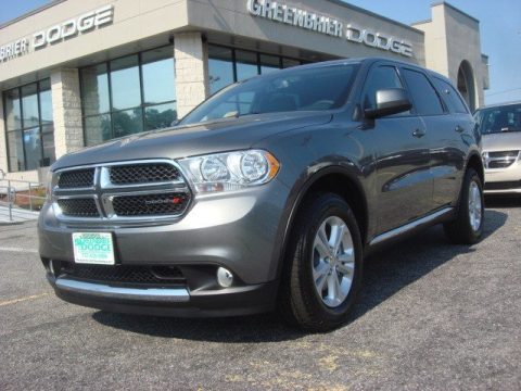Mineral Gray Metallic Dodge Durango SXT AWD.  Click to enlarge.