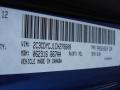 Dodge Color Code PCL Blue Streak Pearl #28