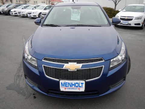 Blue Topaz Metallic Chevrolet Cruze ECO.  Click to enlarge.