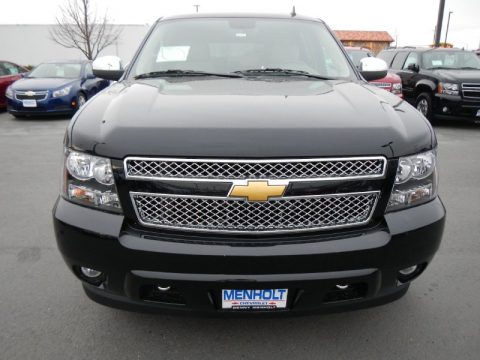 Black Chevrolet Suburban LTZ 4x4.  Click to enlarge.