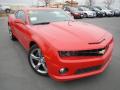 Front 3/4 View of 2012 Chevrolet Camaro SS/RS Coupe #2
