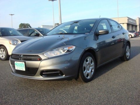 Tungsten Metallic Dodge Dart SE.  Click to enlarge.