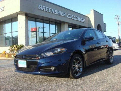 True Blue Pearl Coat Dodge Dart Rallye.  Click to enlarge.