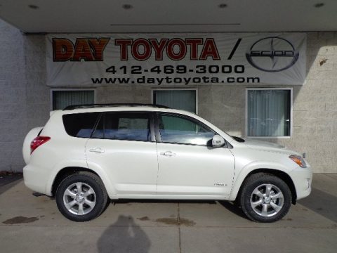 Blizzard White Pearl Toyota RAV4 Limited 4WD. Click to enlarge. Blizzard White Pearl Toyota RAV4 Limited 4WD. Click to enlarge.