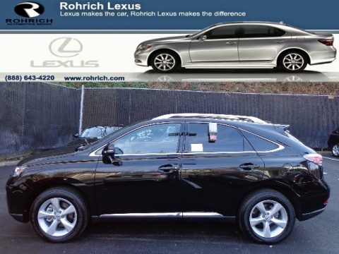 Stargazer Black Lexus RX 350 AWD.  Click to enlarge.