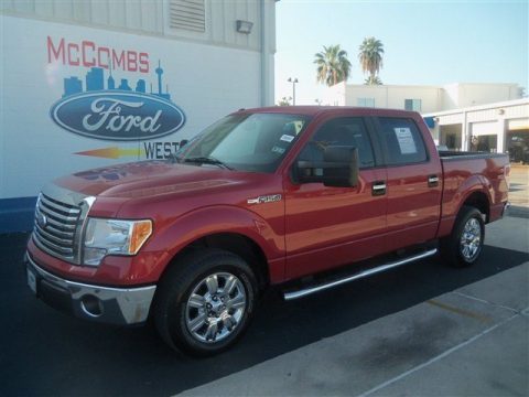 Red Candy Metallic Ford F150 XLT SuperCrew.  Click to enlarge.