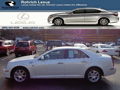 White Diamond Cadillac STS V6. Click to enlarge. White Diamond Cadillac STS V6. Click to enlarge.