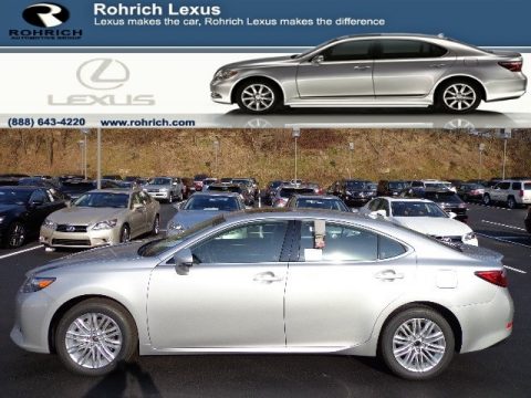 Silver Lining Metallic Lexus ES 350.  Click to enlarge.