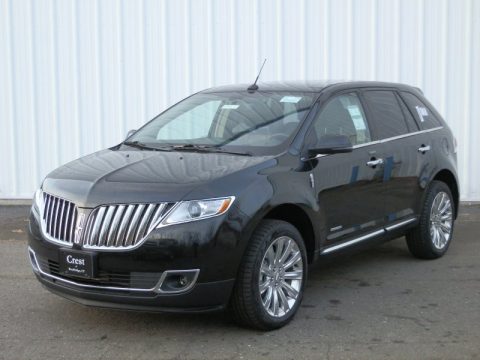 Tuxedo Black Lincoln MKX AWD.  Click to enlarge.
