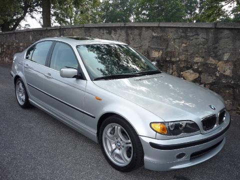 Titanium Silver Metallic BMW 3 Series 330i Sedan.  Click to enlarge.