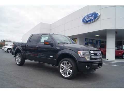 Tuxedo Black Metallic Ford F150 Limited SuperCrew 4x4.  Click to enlarge.