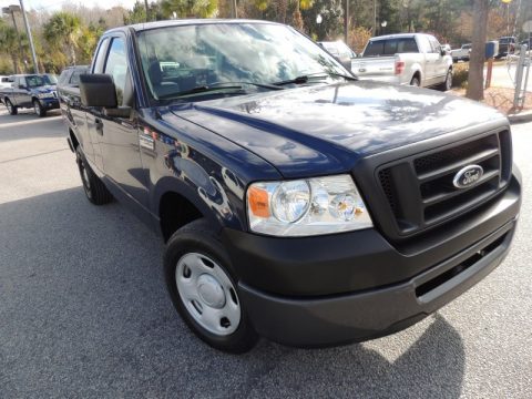Dark Blue Pearl Metallic Ford F150 XL Regular Cab.  Click to enlarge.