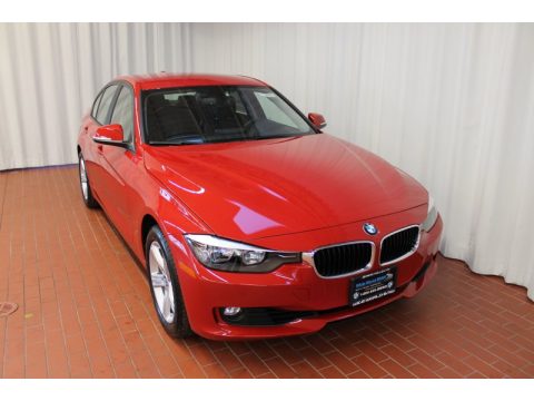 Melbourne Red Metallic BMW 3 Series 328i xDrive Sedan.  Click to enlarge.