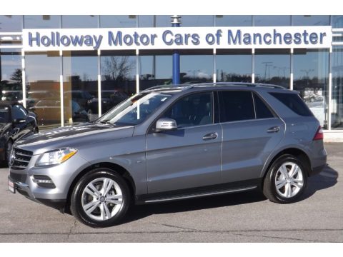 Palladium Silver Metallic Mercedes-Benz ML 350 4Matic.  Click to enlarge.