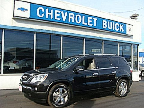 Cyber Gray Metallic GMC Acadia SLT AWD.  Click to enlarge.