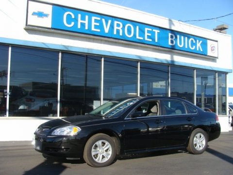 Black Chevrolet Impala LS.  Click to enlarge.