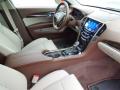  2013 Cadillac ATS Light Platinum/Brownstone Accents Interior #25