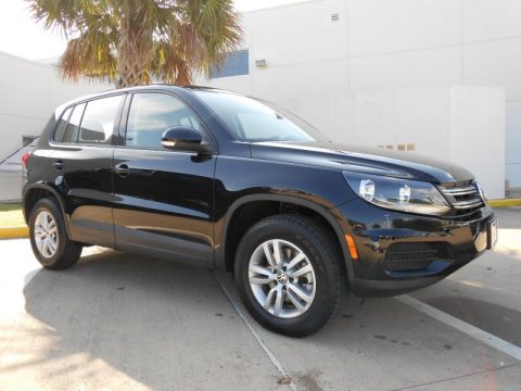 Deep Black Metallic Volkswagen Tiguan S 4Motion. Click to enlarge. Deep Black Metallic Volkswagen Tiguan S 4Motion. Click to enlarge.
