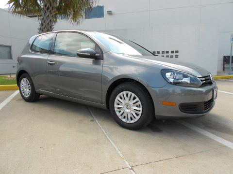 United Gray Metallic Volkswagen Golf 2 Door.  Click to enlarge.