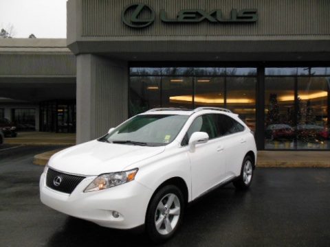 Starfire White Pearl Lexus RX 350 AWD.  Click to enlarge.