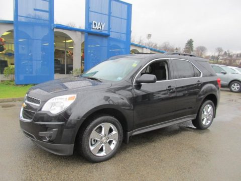 Black Granite Metallic Chevrolet Equinox LT AWD.  Click to enlarge.