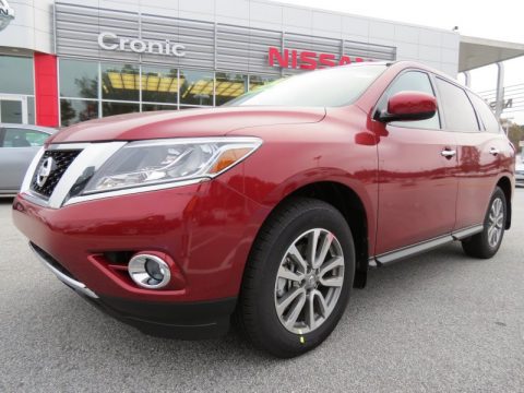 Cayenne Red Nissan Pathfinder S. Click to enlarge. Cayenne Red Nissan Pathfinder S. Click to enlarge.