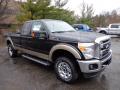 Front 3/4 View of 2013 Ford F250 Super Duty Lariat SuperCab 4x4 #1