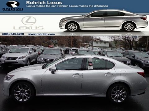 Liquid Platinum Lexus GS 350 AWD.  Click to enlarge.