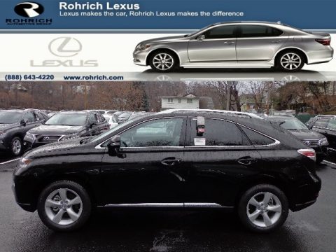 Stargazer Black Lexus RX 350 AWD.  Click to enlarge.
