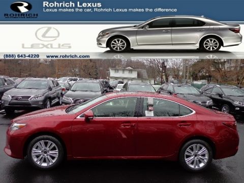 Matador Red Mica Lexus ES 350.  Click to enlarge.
