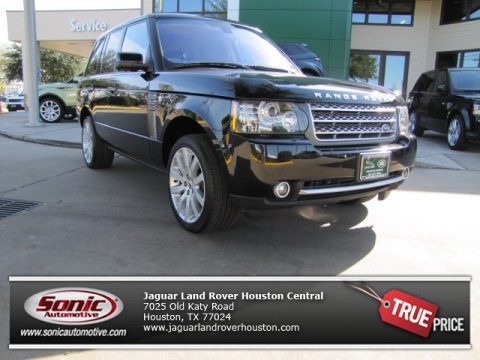 Barolo Black Land Rover Range Rover Supercharged.  Click to enlarge.