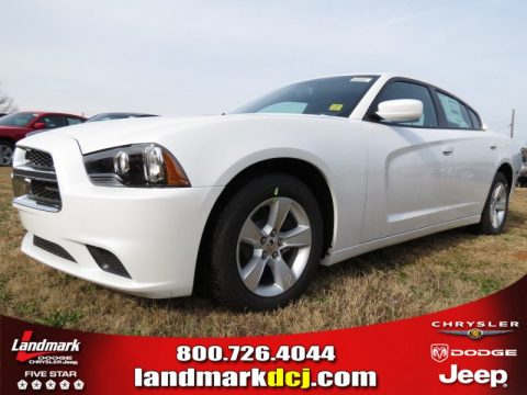 Ivory Pearl Dodge Charger SE.  Click to enlarge.