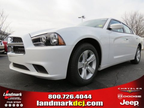 Ivory Pearl Dodge Charger SE.  Click to enlarge.