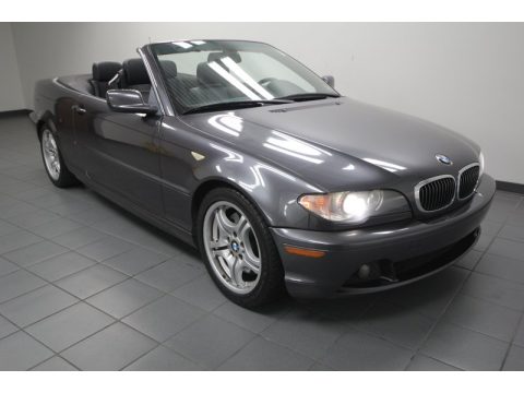 Sparkling Graphite Metallic BMW 3 Series 330i Convertible.  Click to enlarge.