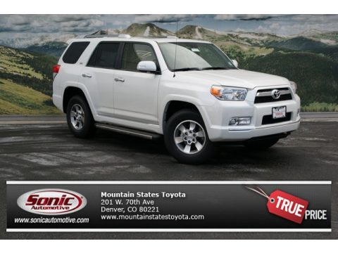 Blizzard White Pearl Toyota 4Runner SR5 4x4.  Click to enlarge.