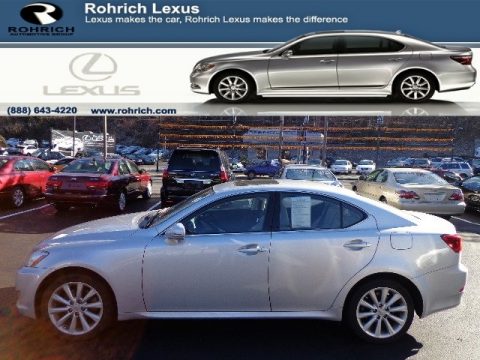 Tungsten Silver Pearl Lexus IS 250 AWD.  Click to enlarge.