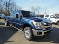Front 3/4 View of 2013 Ford F250 Super Duty XLT Crew Cab 4x4 #2