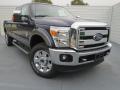 Front 3/4 View of 2013 Ford F350 Super Duty Lariat Crew Cab 4x4 #1